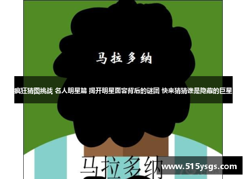 疯狂猜图挑战 名人明星篇 揭开明星面容背后的谜团 快来猜猜谁是隐藏的巨星