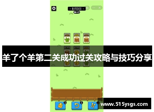 羊了个羊第二关成功过关攻略与技巧分享