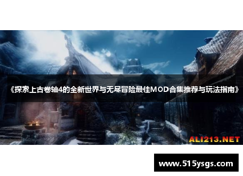 《探索上古卷轴4的全新世界与无尽冒险最佳MOD合集推荐与玩法指南》