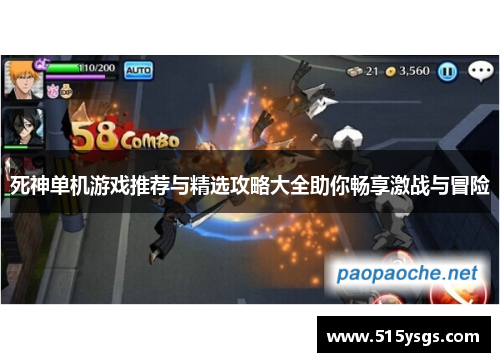 死神单机游戏推荐与精选攻略大全助你畅享激战与冒险