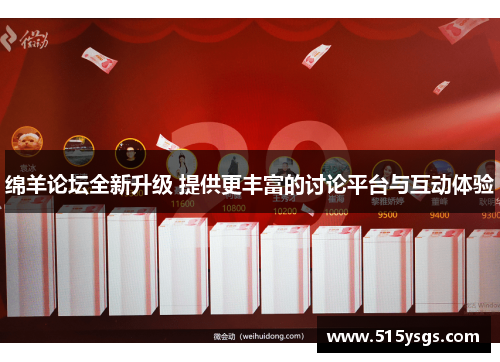 绵羊论坛全新升级 提供更丰富的讨论平台与互动体验